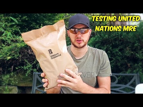 Testing United Nations MRE (Meal Ready to Eat) - UCe_vXdMrHHseZ_esYUskSBw