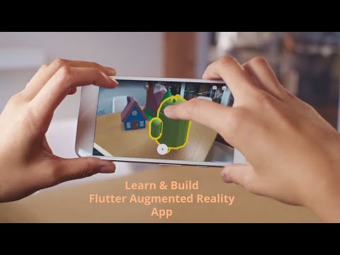 ARCore Flutter Tutorial | Sceneform Android Studio | AR Geometric Shapes App | arcore_flutter_plugin