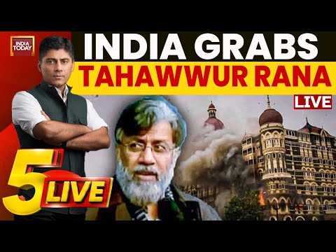 5LIVE With Gaurav Sawant | Tahawwur Rana Extradited: 26/11  Plot Accused Returns To Face Justice