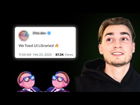 The Biggest UI Library Problem has been SOLVED!
