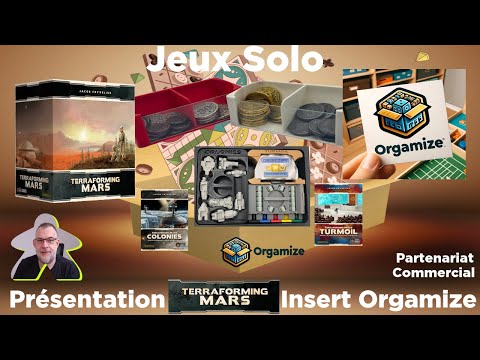 Terraforming mars - Insert de rangement | Vitrinity | Orgamize | jeu de société