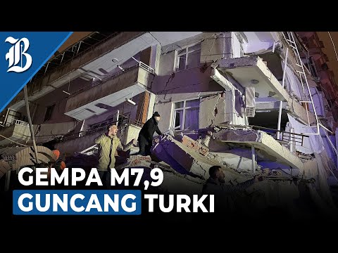 51 Orang Tewas dalam Gempa yang Mengguncang Turki dengan M 7,9