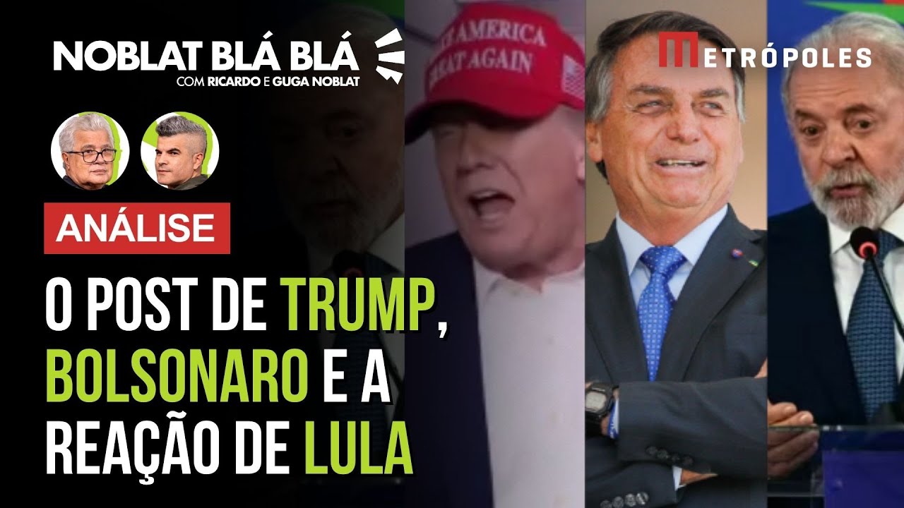 LULA REAGE a post de Trump não queremos imperador somos soberanos cada país é dono do seu nariz