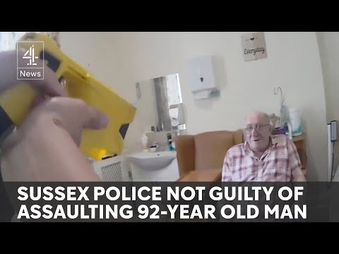 Officers found not guilty of assaulting 92-year-old amputee