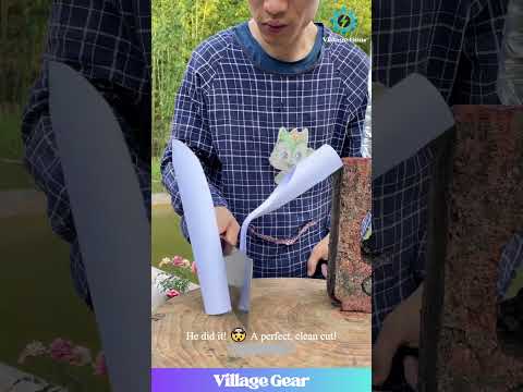 REAL-LIFE Fruit Ninja?🤯Watch This Master's INSANE Knife Skills Slice Paper & a Water Bottle! #ninja