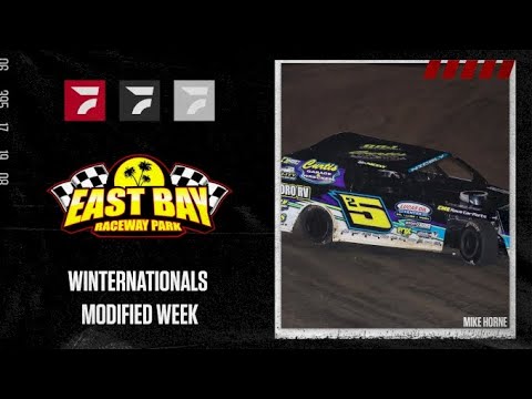 LIVE: East Bay WinterNationals Modified Week Night 5 - dirt track racing video image