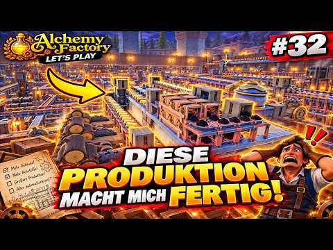 😱 Produktions-Chaos auf der 2. Etage! | Alchemy Factory #032