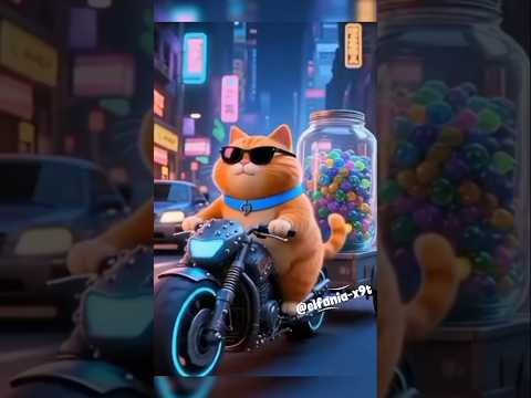 Cat Loves Marbles, This Glowing Marbles is SO Awesome! #shorts #funny #cat #cute #animals #comedy