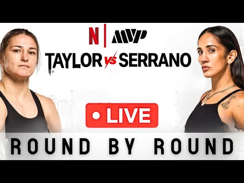 KATIE TAYLOR-AMANDA SERRANO 3 FULL FIGHT ROUND BY ROUND & WATCH PARTY