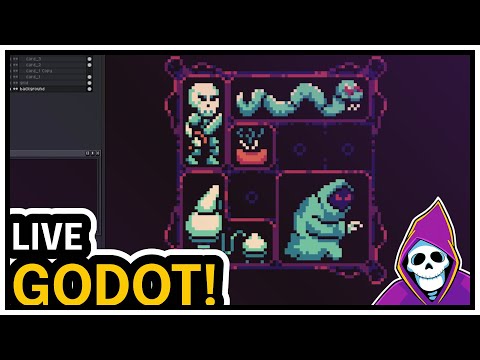 Saturday Morning Chill Autobattler Card Game Dev - Live Godot Game Development