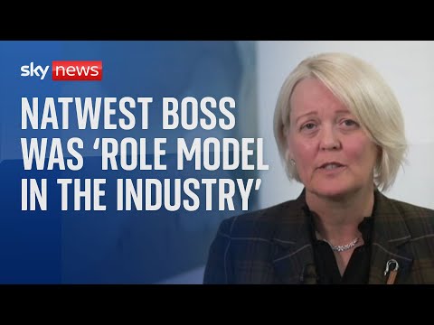 NatWest boss was a 'brilliant role model for the industry'