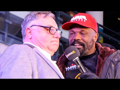 Derek Chisora RIPS ‘OVERWEIGHT FAN’ in ”LAST DANCE’ TICKET GIVEAWAY