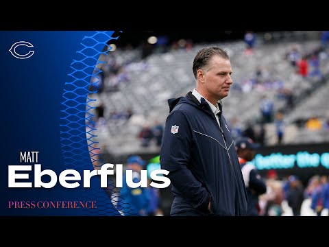 Matt Eberflus on loss to Giants: 'We needed to do a better job stopping the run' | Chicago Bears video clip