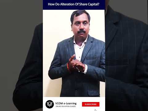 How do Alteration Of Share Capital – #companyact2013 – #gk #BishalSingh – Video@80