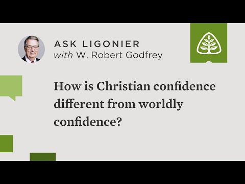 How is Christian confidence different from worldly confidence?