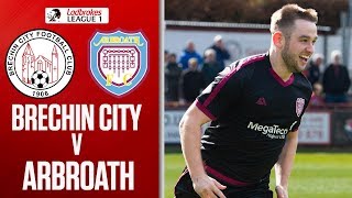 Brechin City 1-1 Arbroath | Arbroath Clinch League 1 Title! | Ladbrokes League 1