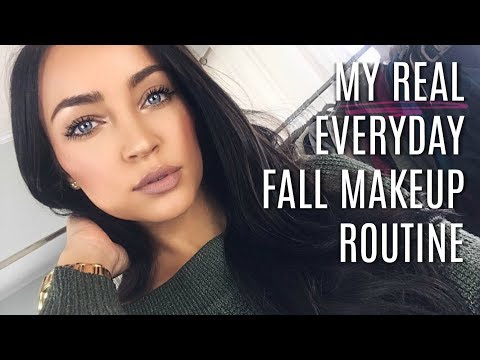 VLOGTORIAL: My REAL Everyday Fall Makeup Routine | Stephanie Ledda - UCUt0ZA6l_EidUnBFMR9BZig