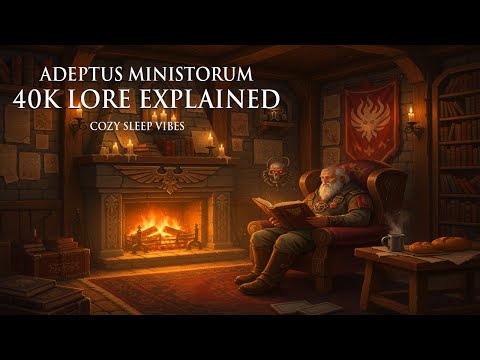 Warhammer 40K Lore: Cozy Imperium Tales & Holy Zeal | Music & Ambience