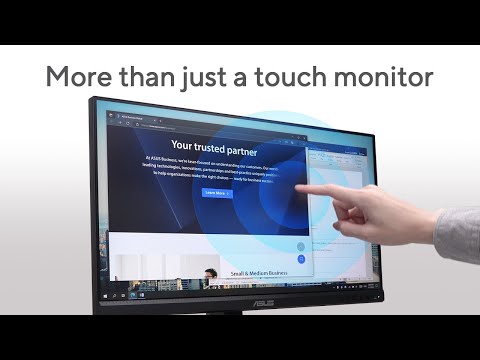 More than just a touch monitor-  BE24ECSBT business monitor