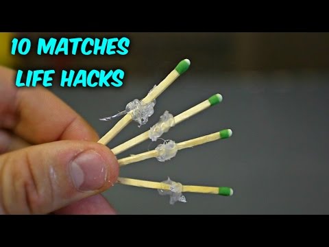 10 Match Life Hacks - Compilation - UCe_vXdMrHHseZ_esYUskSBw