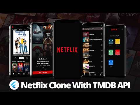 Netflix Clone in Flutter with TMDB API (2025)