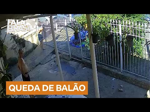 Balão fica preso à rede elétrica e quase provoca curto-circuito no interior de São Paulo