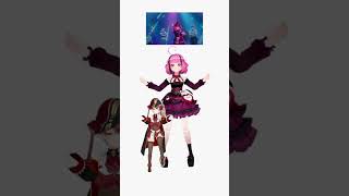 マリン船長と スキスキDieスキ超Ayeシテル 踊ってみた #shorts #vtuber #3d #宝鐘マリン
