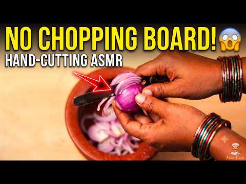 The Hand-Cutting Onion ASMR That Broke The Internet 🌍 | No Chopping Board
