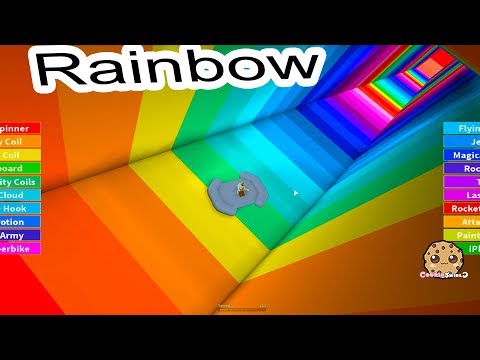 Jumping Into Rainbows ! Random Roblox Game Play with Cookie Swirl C - UCelMeixAOTs2OQAAi9wU8-g