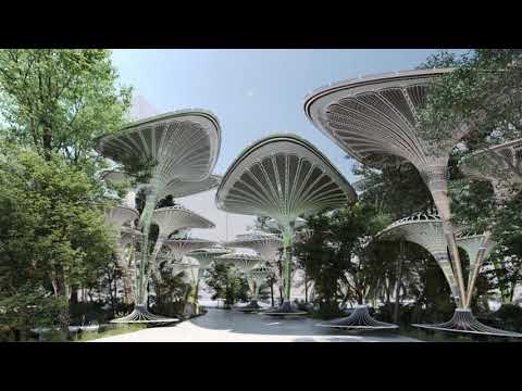 “Oasys + System ,The Artificial Breathing Palm Modular Structure “