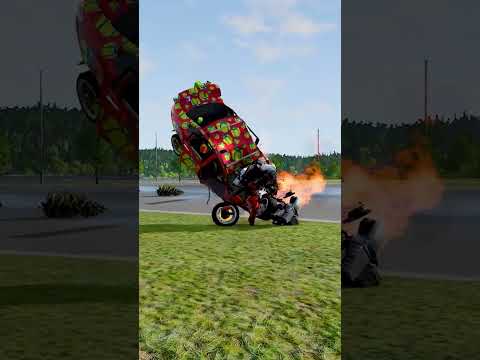 Cars vs ABC Alphabet Lore - BeamNG.Drive #8BBKZ