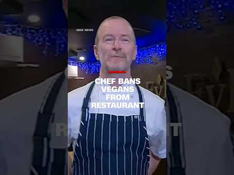 Chef bans vegans from restaurant
