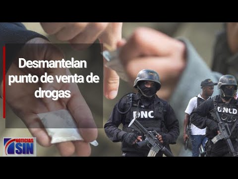 PN desmantela varios puntos de drogas en Dajabón