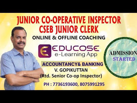 JUNIOR CO OP INSPECTOR