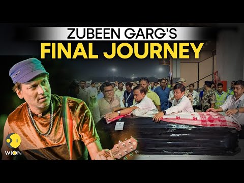 LIVE: Mortal Remains Of Late Singer Zubeen Garg Brought In Guwahati, Assam | WION Live