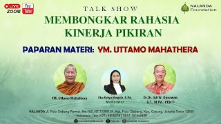 <span>Membongkar Rahasia Kinerja Pikiran: Paparan Materi oleh YM. Uttamo Mahathera</span>