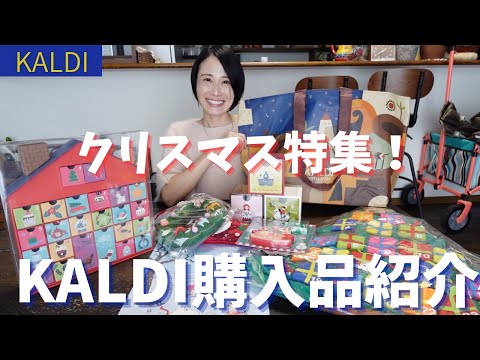 【KALDI購入品紹介】クリスマス限定商品大量購入！手土産、贈り物に最適な商品をご紹介！