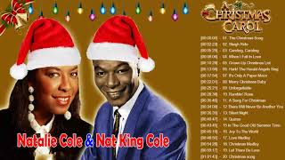 Natalie Cole & Nat King Cole - The Christmas Songs  Christmas Carols Full Album