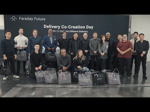 Faraday Future Delivery Co-Creation Day with Sean Lee | FF 91 | FFIE