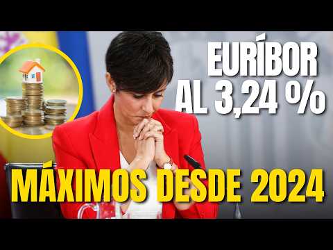📈 El EURÍBOR se DISPARA al 3,247 %: así afecta a tu HIPOTECA