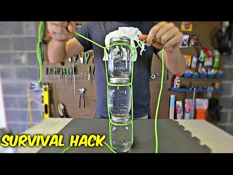 How to Carry Multiple Jars with Paracord - UCe_vXdMrHHseZ_esYUskSBw