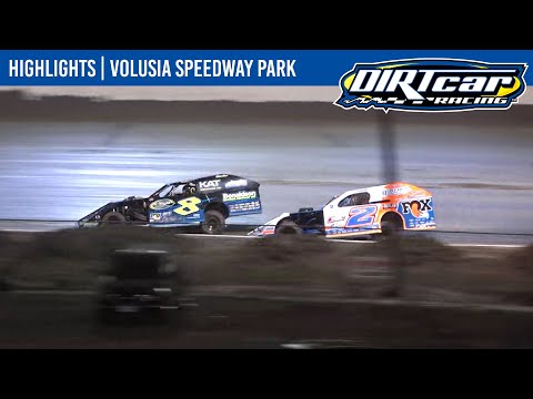 DIRTcar UMP Modifieds Volusia Speedway Park February 12, 2022 | HIGHLIGHTS - dirt track racing video image