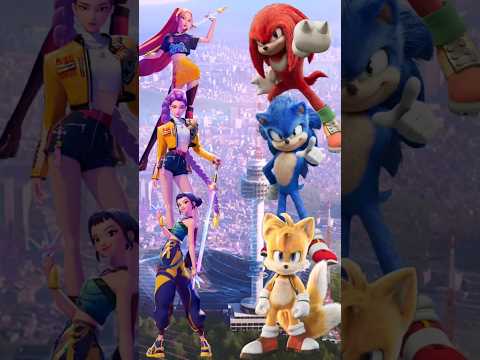 Mira, Zoey, and Rumi vs Jurassic Franchise All Dinosaurs & Sonic Movies All Characters #vs #battle