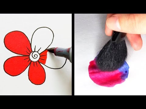 27 COOL DRAWING TRICKS THAT YOU WILL LOVE - UC295-Dw_tDNtZXFeAPAW6Aw