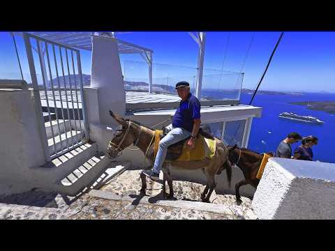 Santorini 🇬🇷: The Most Beautiful Place on Earth? FIRA, IMEROVIGLIO (4K Walking Tour)