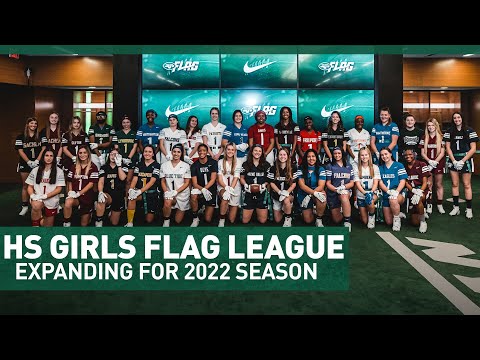 Jets And Nike Announce Expansion Of High School Girls Flag Football League To More Than 40 Teams video clip