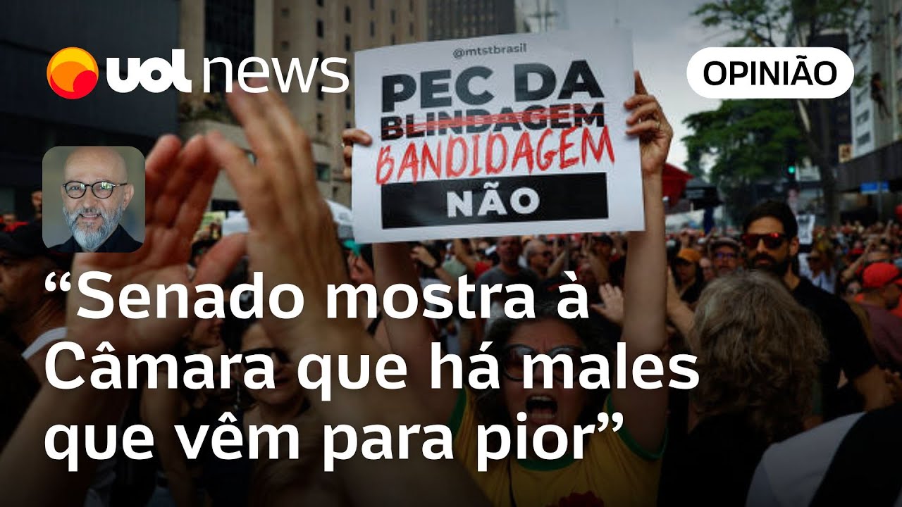 PEC da Blindagem Senado mostra que a Câmara beija a morte a troco de nada | Josias de Souza