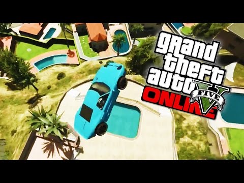 GTA 5 Online - Space Jam Demolition Derby, Epic Pool Jump & Colossal Tower! (GTA 5 Funny Moments) - UC2wKfjlioOCLP4xQMOWNcgg