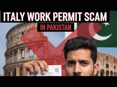 Scam Scam Italy Work Permit Scam🇮🇹🇮🇹🇮🇹/Eurpoe work / Job/ Free Jobs
