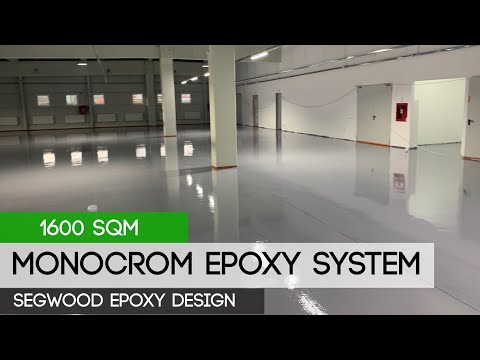 Monocrom Epoxy System - 1600sqm in only 10days